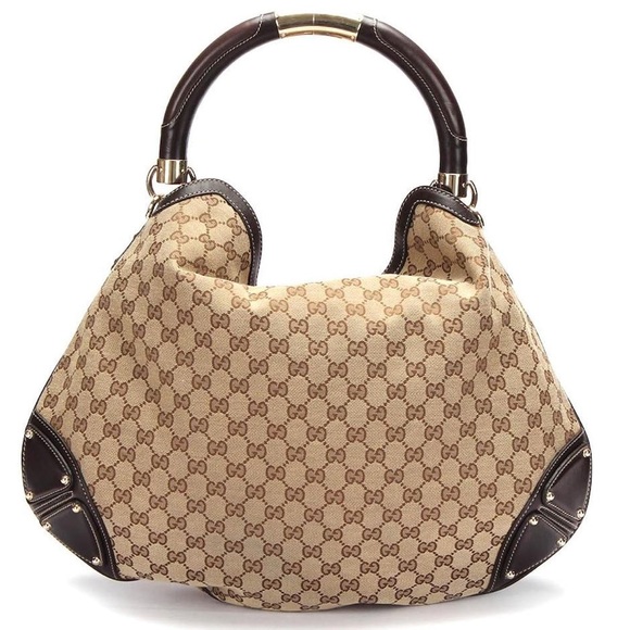 Gucci Signature Hobo Bamboo & Tassle Bag - Picture 3 of 6